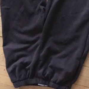 brown sweatpants womens